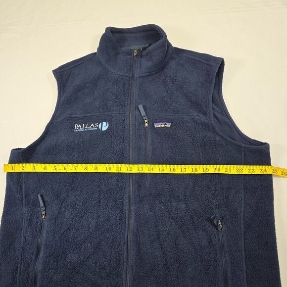 Patagonia Synchilla Men's Blue Full Zip Outdoor Casual Pockets Size XL Logo - Picture 9 of 11